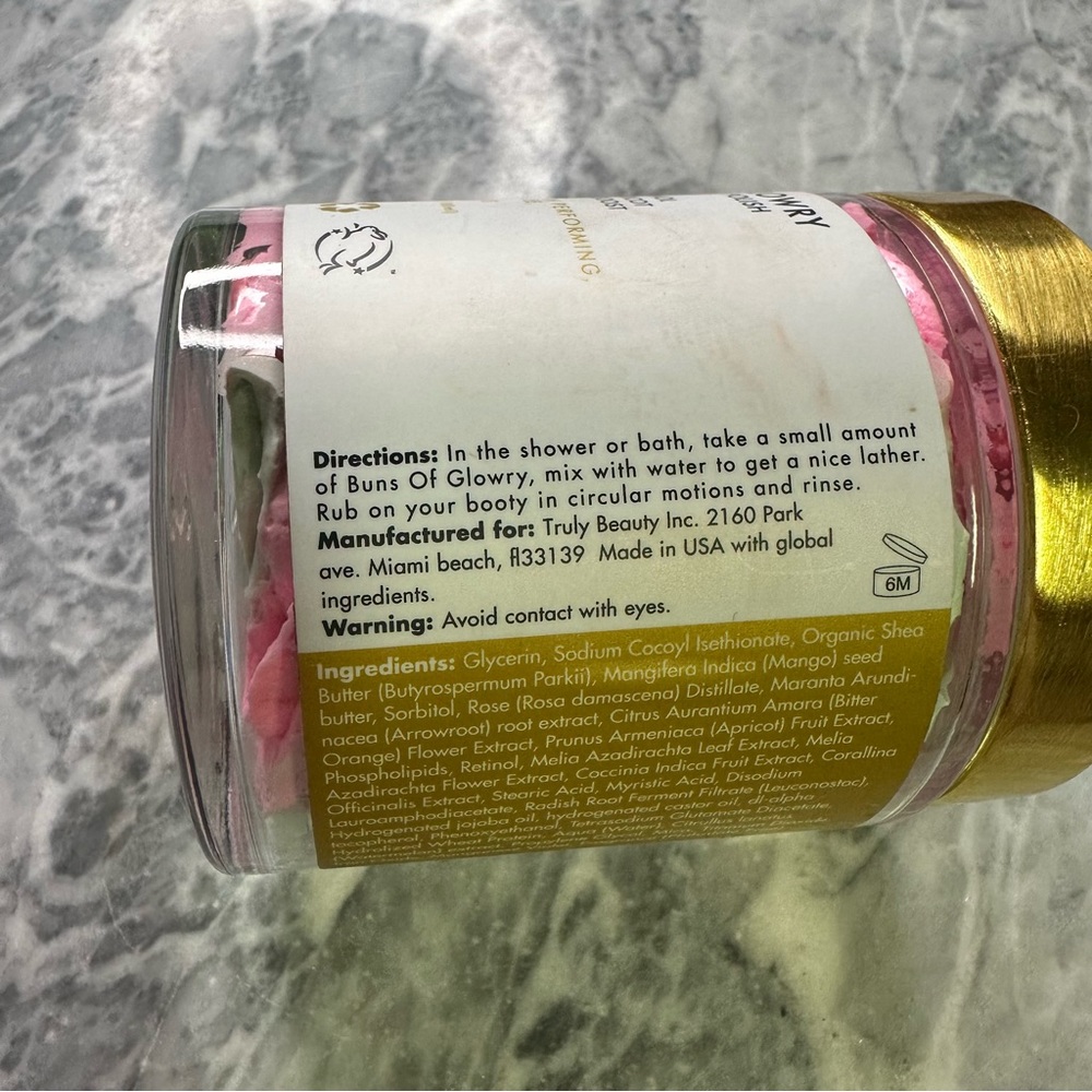 Truly Buns of Glowry Smoothing Tightening Polish - Picture 2 of 5
